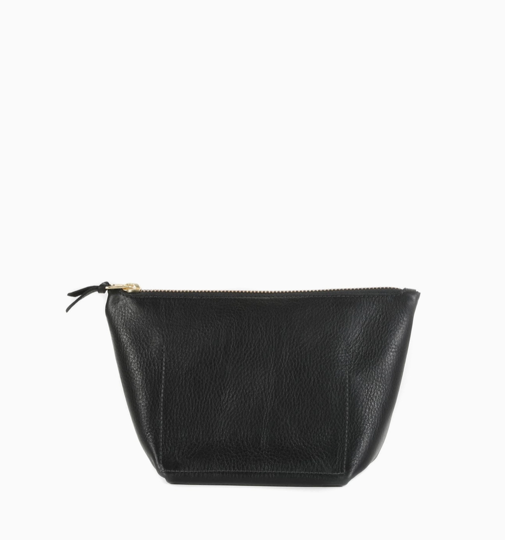 BV Large Leather Cosmetic Bag or Clutch